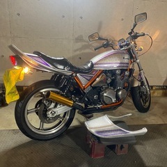 ゼファー400  機関良好車　ラメフレーク　車検8年9月　C2の画像