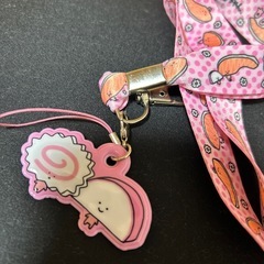 切り身ちゃんストラップの画像