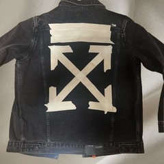 [古着]オフホワイト
デニムジャケットの画像
