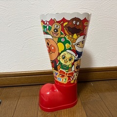 クリスマス アンパンマン ブーツ お菓子セットの包装用の画像
