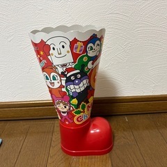 クリスマス アンパンマン ブーツ お菓子セットの包装用の画像