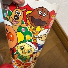 クリスマス アンパンマン ブーツ お菓子セットの包装用の画像