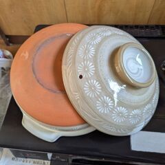 土鍋30センチ 直火・オープン・電子レンジ対応の画像