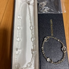 MITSUKOSHI水晶３点セットの画像