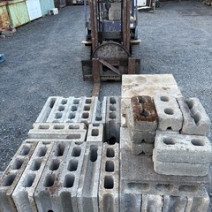 ガーデニング　ブロック　ひとパレット全部の画像