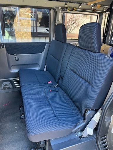 ホンダバモスホビオ 純正リヤシート分割式