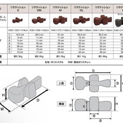 OneAid リラクッション　カバー付き　L ブラウンの画像