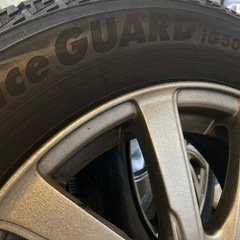 【175/65R15】バリ山スタッドレス付きFANGアルミホイール4本セットの画像