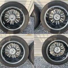 【2022年製】215/55R17 ブリヂストン　レグノ　GRVⅡ 中古　　４本　REGNO BRIDGESTONE weds ホイール　セットの画像