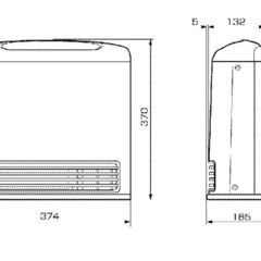 （決まりました）　プロパン用　ガスファンヒーターの画像