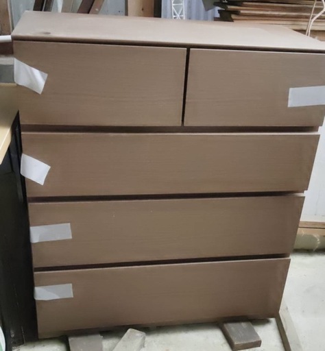 ニトリ　ローチェスト　クエス 80-4LC MBR2　ミドルブラウン　箪笥　チェスト