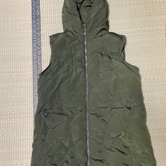 カーキのノスリーダウンジャケット🧥の画像