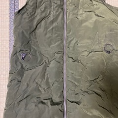 カーキのノスリーダウンジャケット🧥の画像