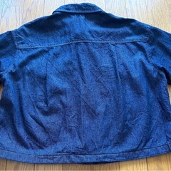 GU ライトデニムダブルポケットシャツ 半袖　の画像