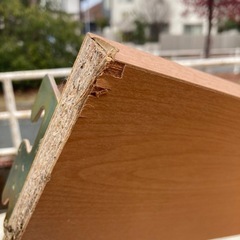 ★格安家具★セミダブルベッド 宮付き 照明有り マットレスフレームセットの画像