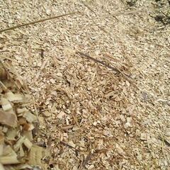 組立済！　お試し可！　強力エンジン式ウッドチッパー　7.5馬力　ロータリドラム式　竹粉砕にジャストサイズ！　トラック荷台に固定も可の画像