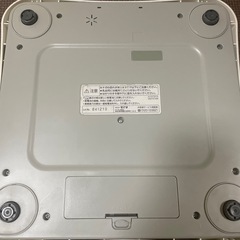 TANITA体重計 の画像