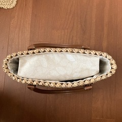 ラタンカゴバッグの画像