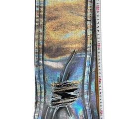 希少新品未使用 タグ付 Purple Brand P001 イリデセント W29の画像