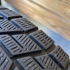 値下げしました。ミニバンスタッドレス美品 社外アルミ195/65R15 4本セットの画像
