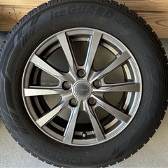 値下げしました。ミニバンスタッドレス美品 社外アルミ195/65R15 4本セットの画像