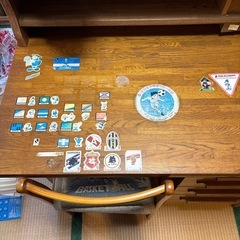 オカムラ　学習机　お子様用の画像