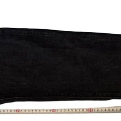 OFF-WHITE ブラックデニムジーンズ 32 メンズ　美品　ストリートの画像