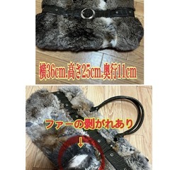 ファーバック２点＆ショルダーバック１点の画像