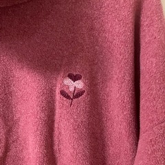 美品　ゆったりタートルネック　プルオーバー 長袖 ピンク　L ゆったりの画像