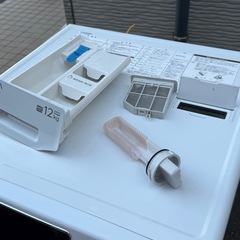 【美品】AQUAアクアドラム式洗濯乾燥機  2024年製 AQW-SD12P-Lの画像