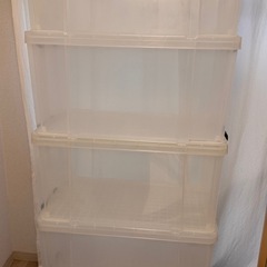 大型 衣類 収納 ケースの画像