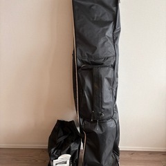 スノーボードセット（ケース付き）＋ブーツほぼ新品｜1回のみ使用の画像