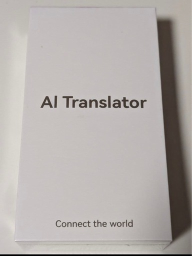 引き渡し決定。値下げしました。AI翻訳機   .137ヶ国語翻訳出来ます。数回しか使ってない、美品。
