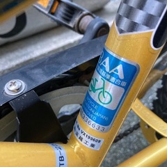 ARMS 子供用自転車 ゴールド22の画像