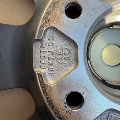 ホイール　weds 18インチ の画像