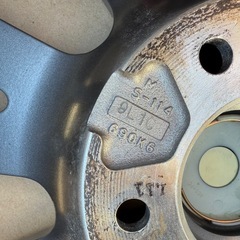 ホイール　weds 18インチ の画像