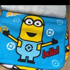 ミニオン　ミニタオルの画像