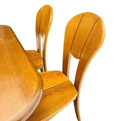 ダイニングセット 木製 チェア 食卓テーブル 生活家具 A12001の画像