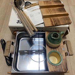おでん&湯豆腐鍋　保温付き　美品の画像