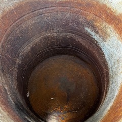 米　保存缶　大きな金属缶　カット済の画像