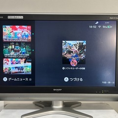 SHARP 液晶テレビの画像