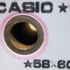 未使用 ◆ カシオ 電子 レジスター 共通 ロールペーパー RP-5860 ◇ 58mm幅用 10巻 ◇ ショップ 店舗 事務 用品 ◆ CASIOの画像