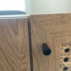 LOWYA ロウヤ [幅120] ラタン調キャビネット リビングボードの画像