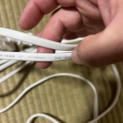 1口延長コード2メートルの画像