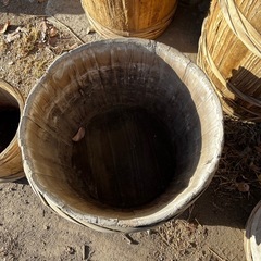 味噌樽　昭和レトロ　アンティークの画像