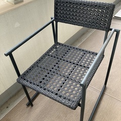 【PATIO PETITE】MAシリーズ ガーデンテーブル＆チェア2脚セット（引き取り限定・値引き不可）の画像