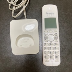 Panasonic KX-PD301-W 固定電話 子機 電話機の画像