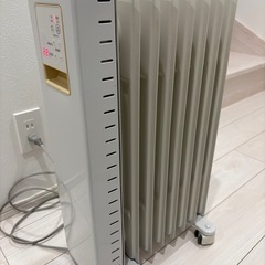 無印良品オイルヒーターの画像