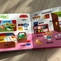 【美品】赤ちゃんご　おしゃべり図鑑　English  の画像