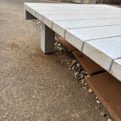 ウッドデッキ　縁台　　　 の画像